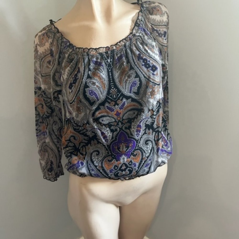 Women's Inc Blouse Paisley